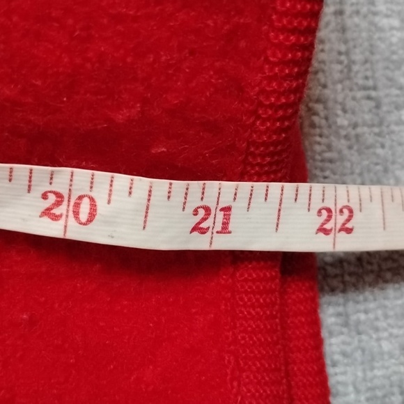 - Kitz Pichler Red Wool Blazer Cable Knit Detail with Brass Buttons - Picture 9 of 10